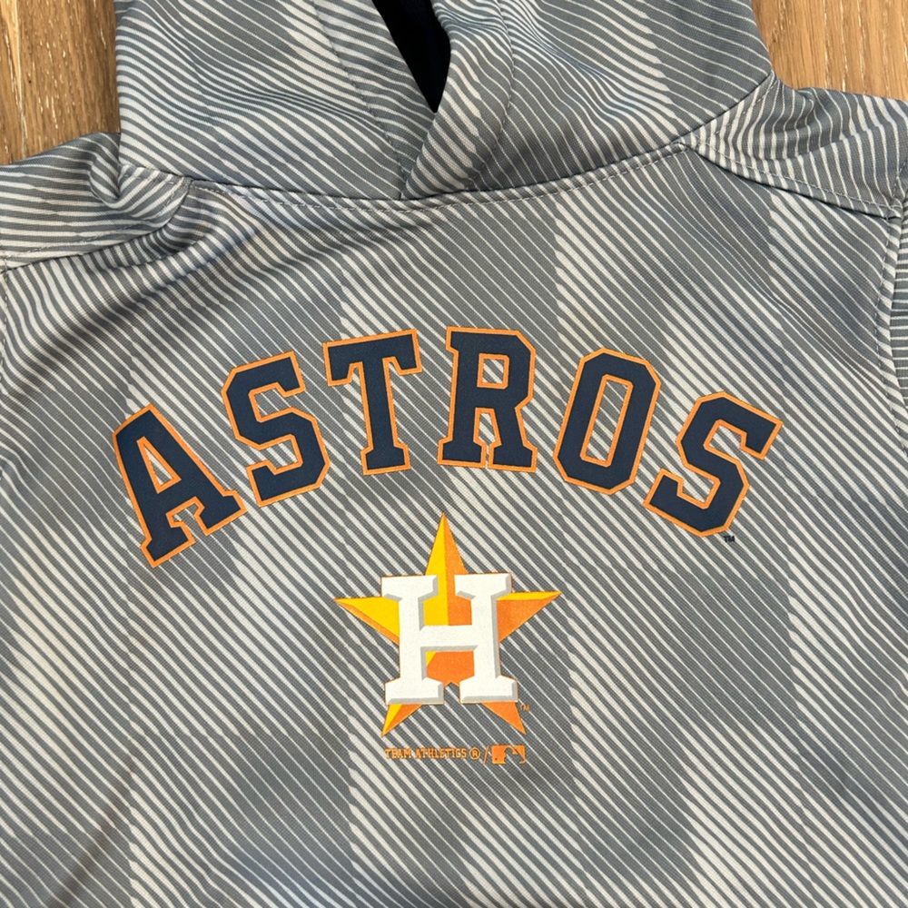 MLB Astros Hoodie boys size 4/5 X-Small - Picture 2 of 7